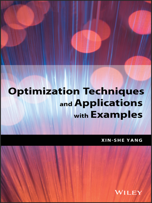 Upplýsingar um Optimization Techniques and Applications with Examples eftir Xin-She Yang - Biðlisti